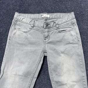 Free People Jeans Womens 26 Gray Skinny Stretch Denim Pants Casual